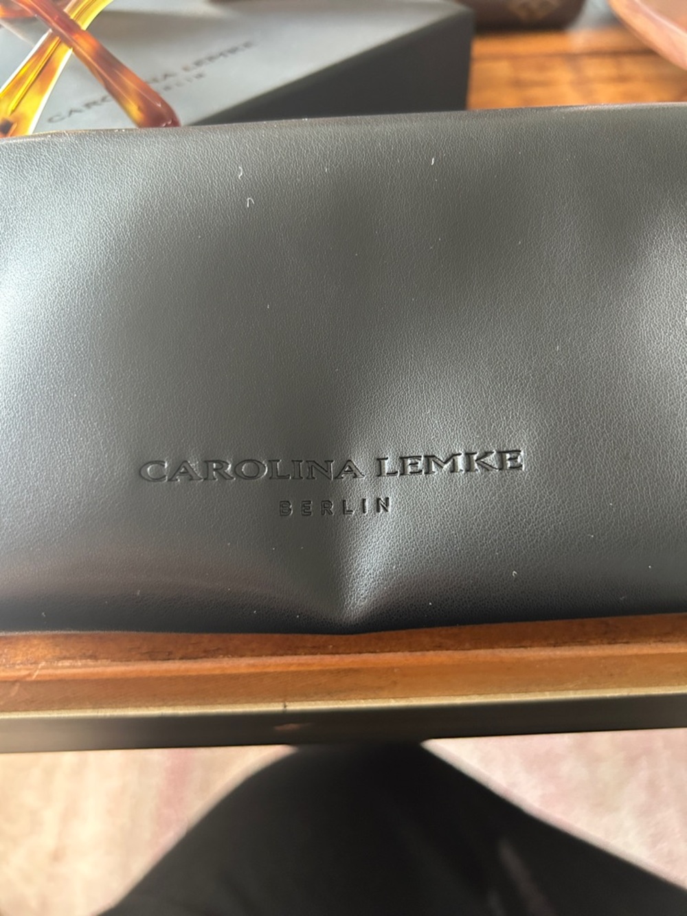 Carolina Lemke Brandy Tortoiseshell Cat‎ Eye Sunglasses - Picture 6 of 8
